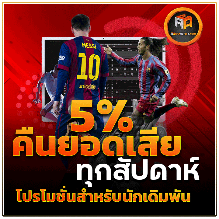คืนยอดเสีย 5% ทุกสัปดาห์