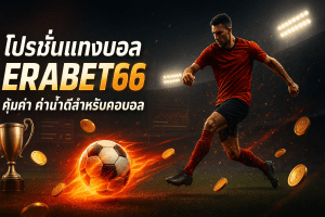 โปรโมชั่นแทงบอล erabet66